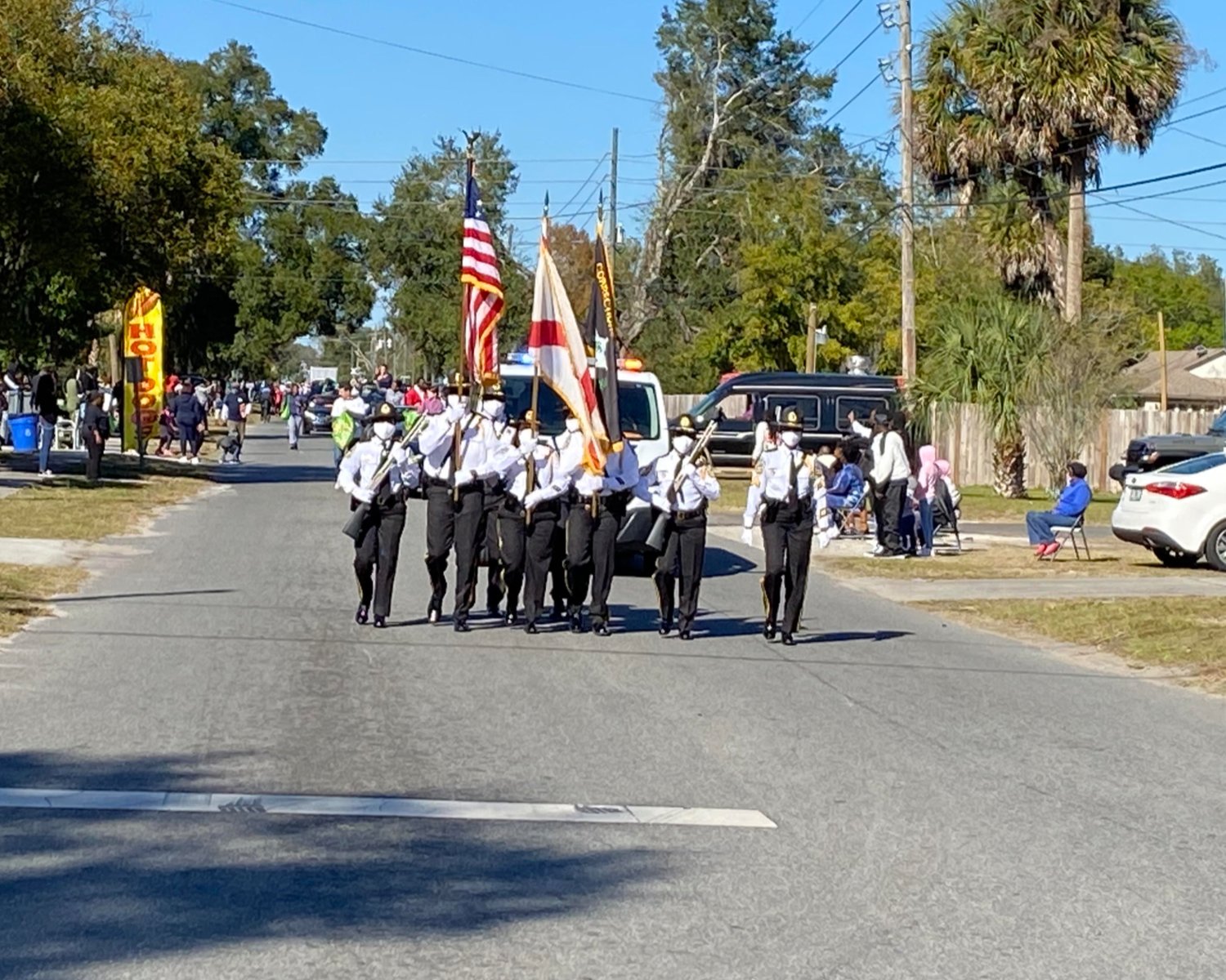 Monday's parade honors the life of Dr. Martin Luther King Jr. and makes
